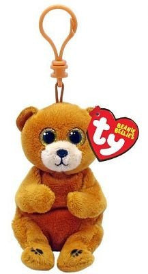 Beanie Bellies Clip - Duncan the Bear
