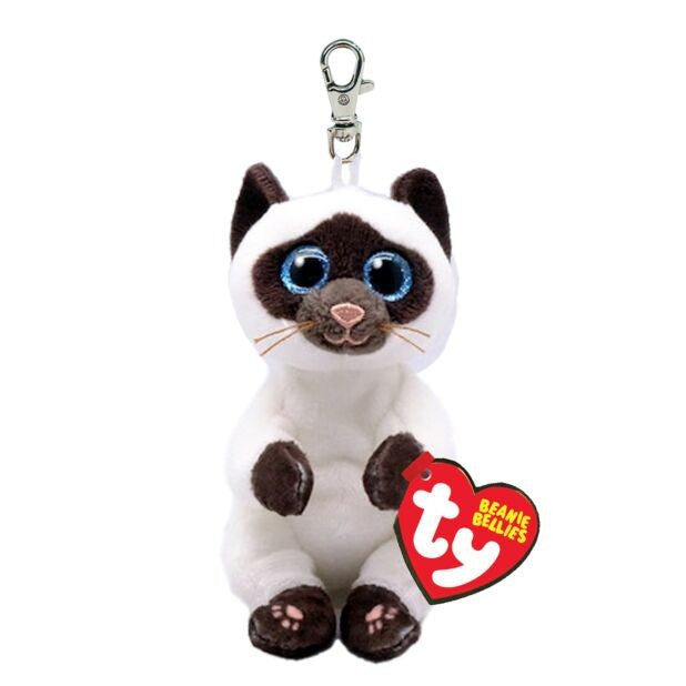 Beanie Bellies Clip - Miso the Siamese Cat Clip