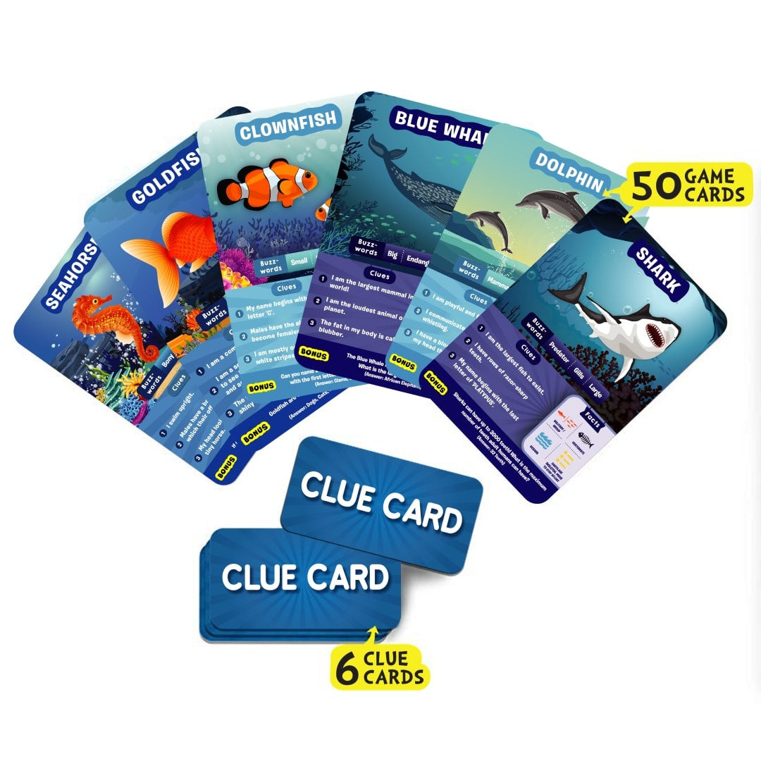 Skillmatics - Guess in 10 - Underwater Animals