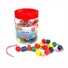 Fun Factory - Lacing Beads in Jar 90 Piece