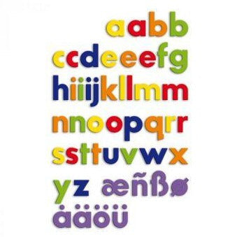 Quercetti - Magnetic Lowe Case Letters | 5462