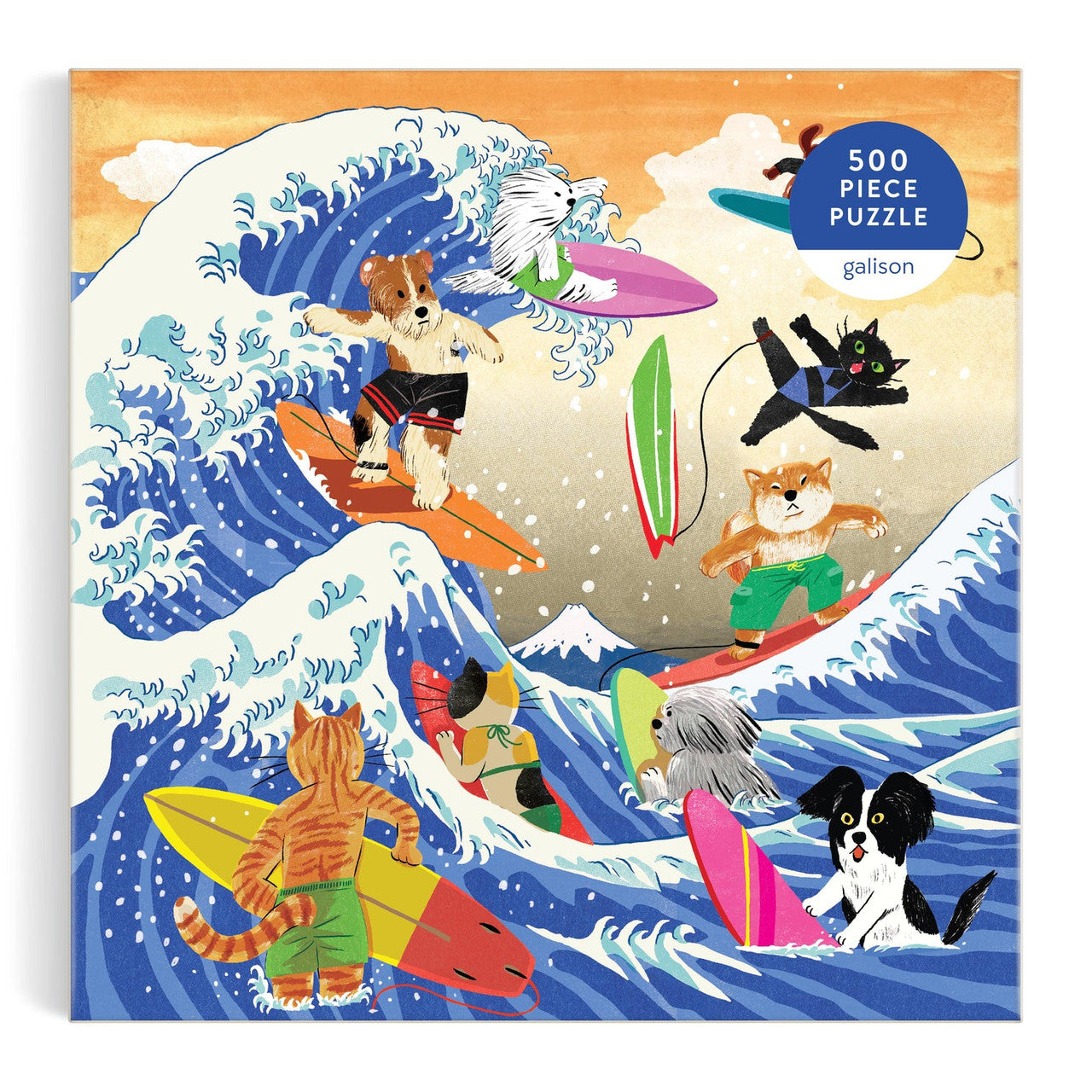 Galison 500pc - The Great Surf Puzzle