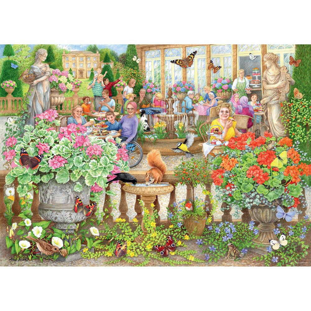 Ravensburger 1000pc - Cozy Cafe No.2 Secret Garden Puzzle