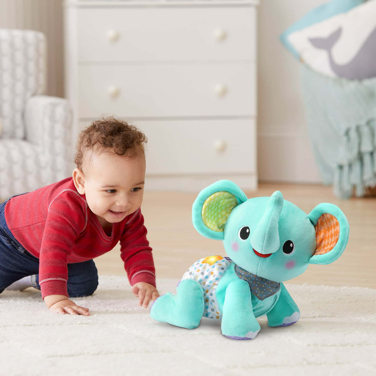 VTech - Crawl with Me Elephant Blue