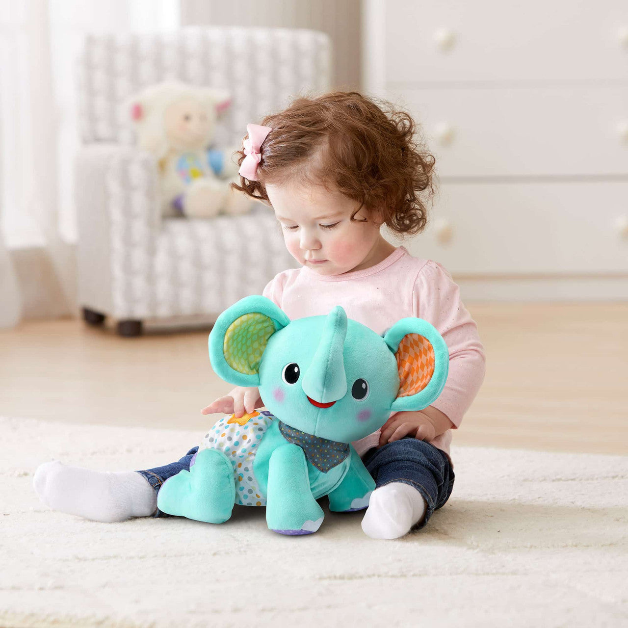 VTech - Crawl with Me Elephant Blue