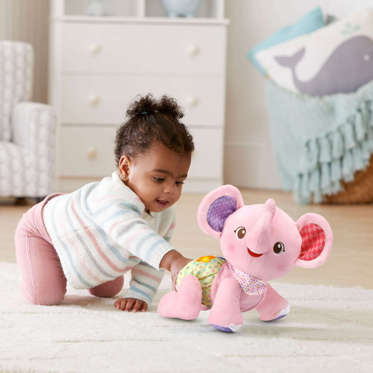 VTech - Crawl with Me Elephant Pink