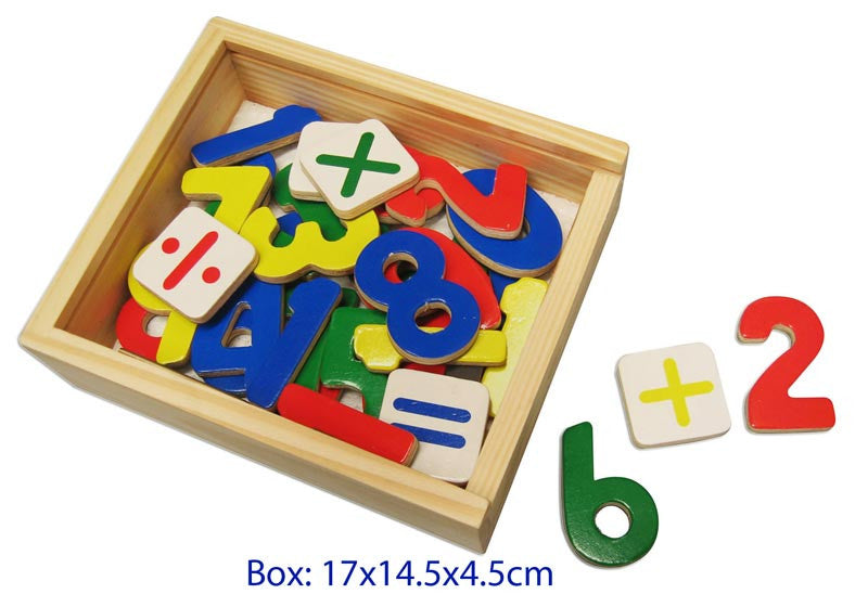 Fun Factory - Magnetic Wooden Numbers 37pc
