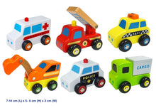 Viga Toys - Mini Vehicles Set - 6 pcs