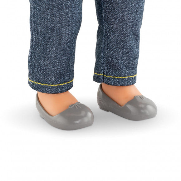Corolle - Ma Corolle Grey Ballet Flat Shoes