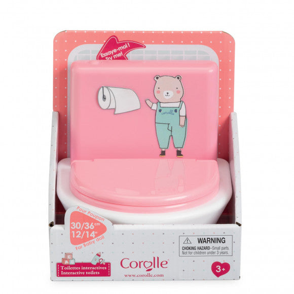 Corolle - Interactive Toilet for 30cm & 36cm Baby Dolls