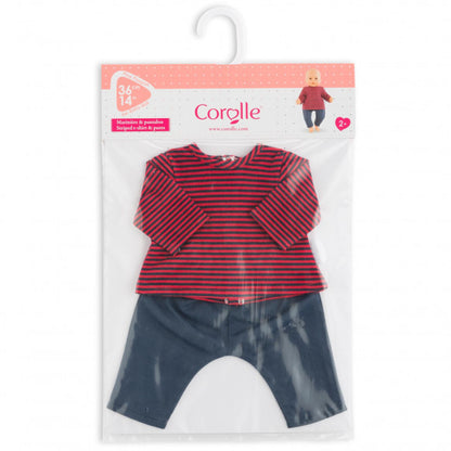 Corolle - Mon Classique Striped T-Shirt & Pants