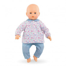 Corolle Mon Classique - Floral Blouse & Pants Set for 42cm Baby Doll