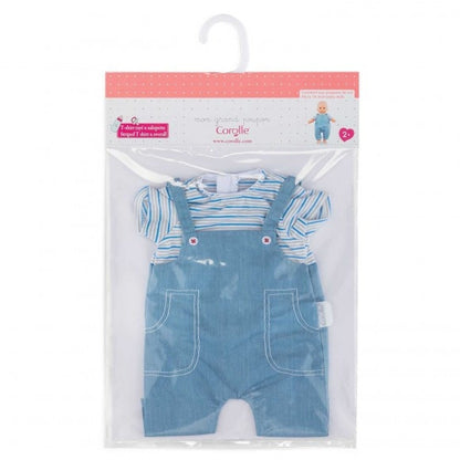 Corolle Mon Classique - Striped T-shirt & Overalls (36cm)