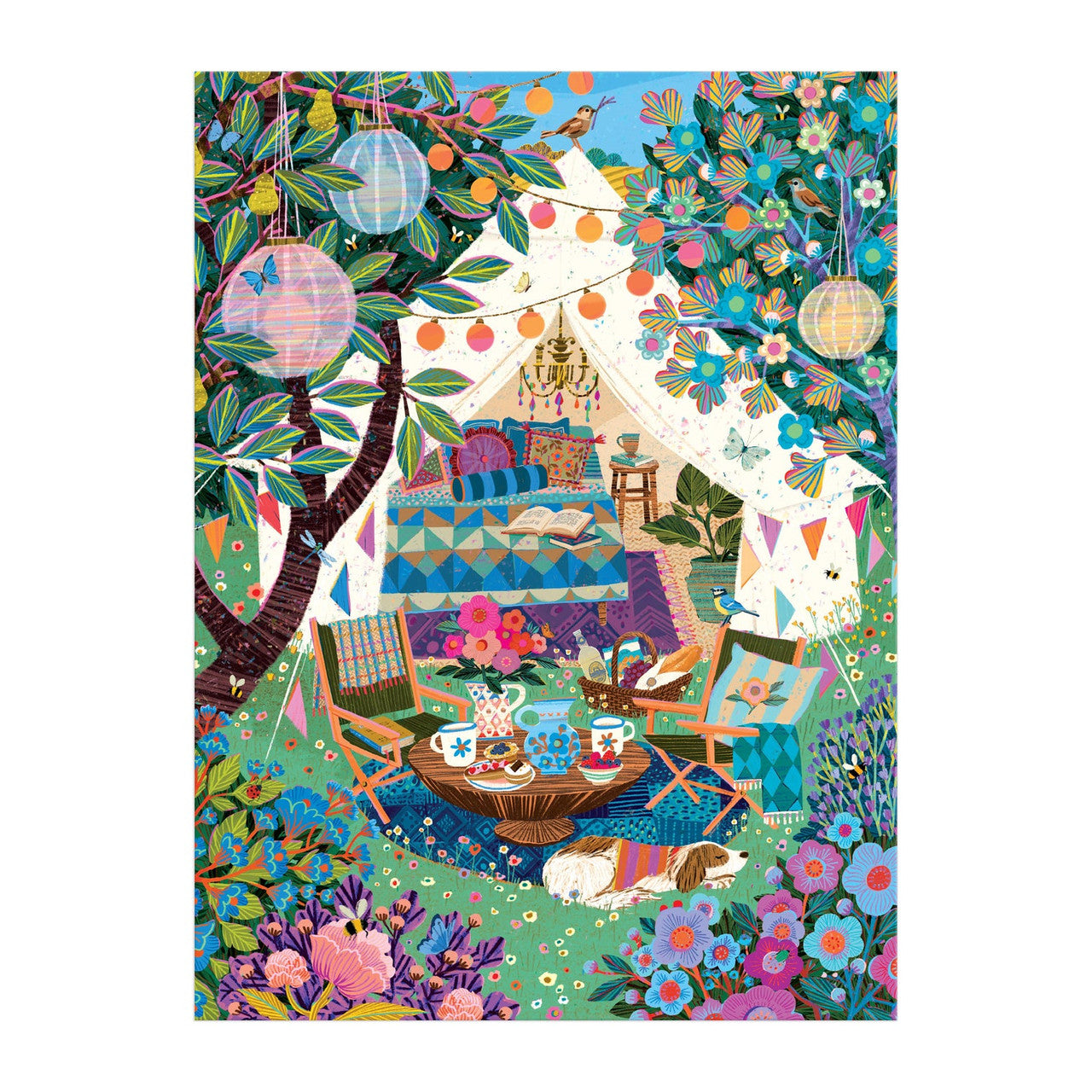 Galison 1000pc - Victoria Ball Blooming Escape Puzzle