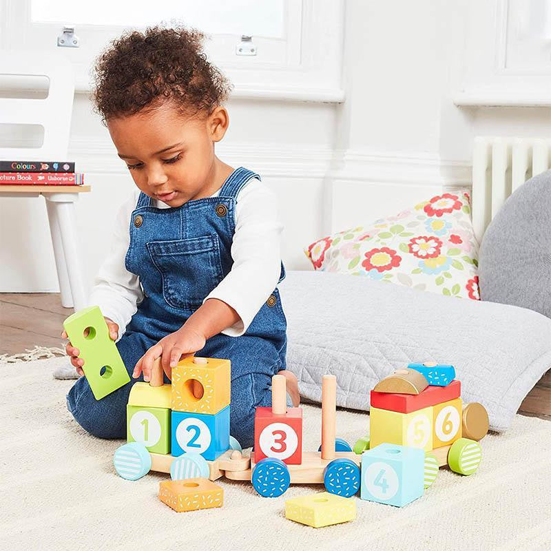 ELC - Wooden Stacking Train