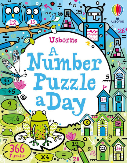 Usborne - A Number Puzzle a Day Book