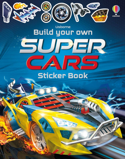 Usborne - Build Your Own Supercars Sticker Book