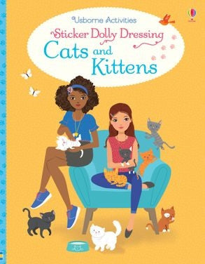Usborne - Sticker Dolly Dressing - Cats and Kittens
