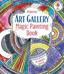 Usborne - Art Gallery Magic Painting Book