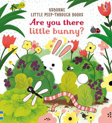 Usborne - Are You There Little Bunny? Little Peep-Through Book