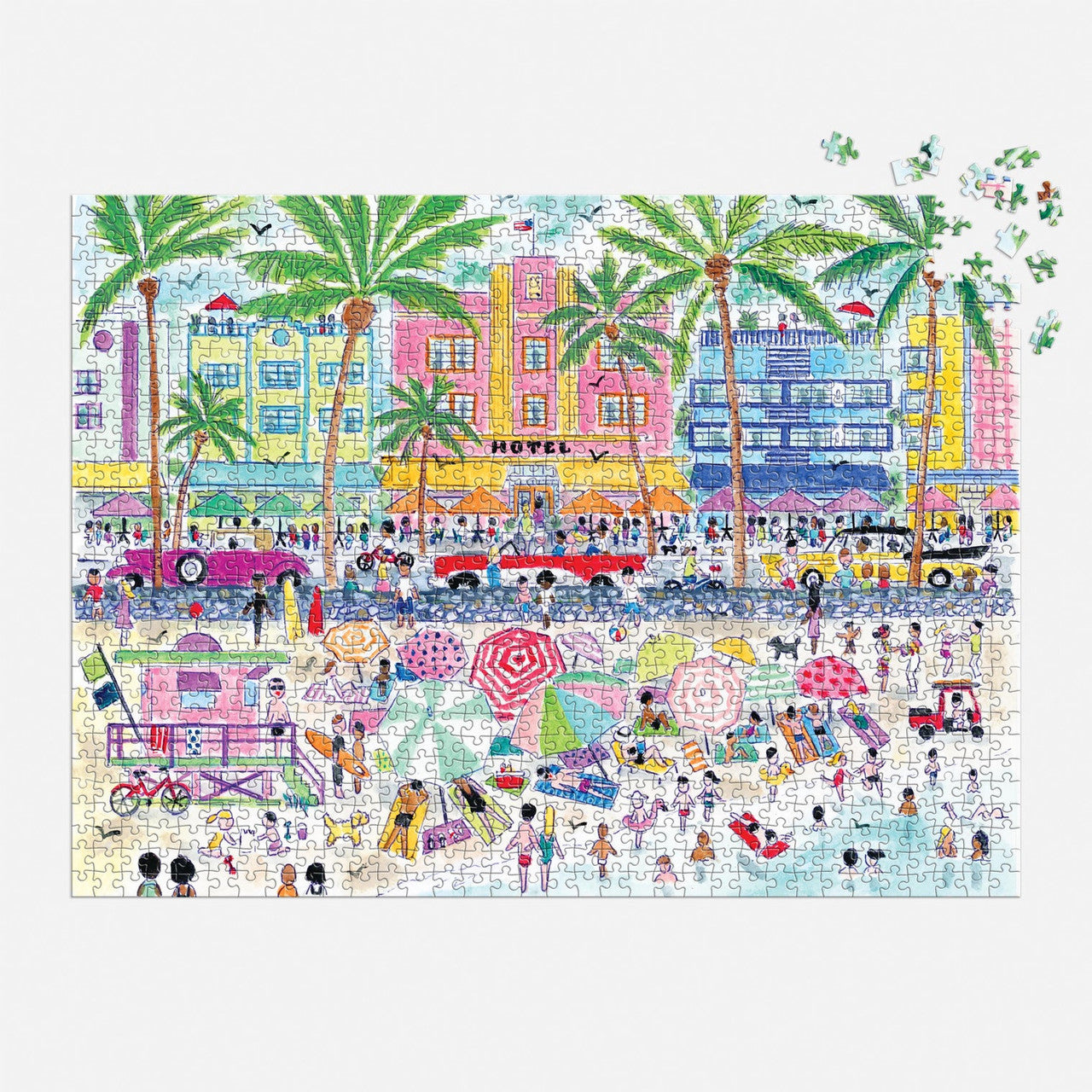 Galison 1000pc - Michael Storrings South Beach Miami Puzzle