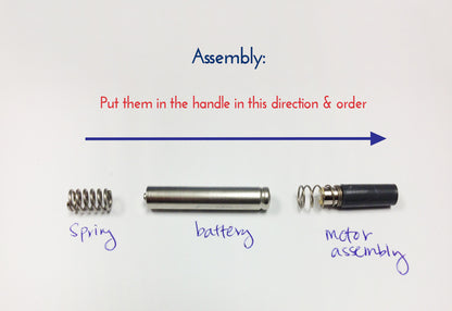 ARK Therapeutic -  Spare Parts Kit for the Z-Vibe®  or Z-Grabber®