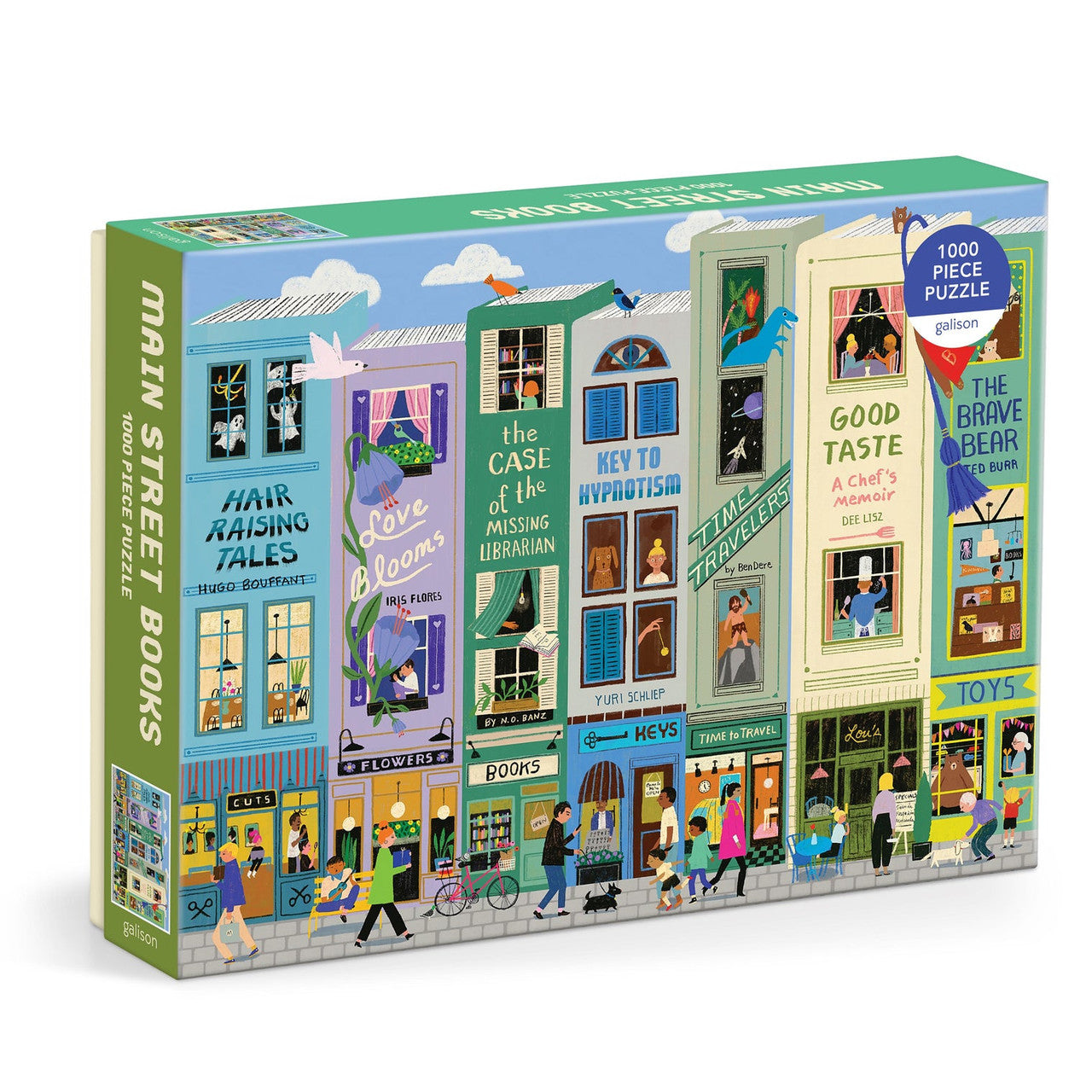 Galison 1000pc - Main Street Books Puzzle