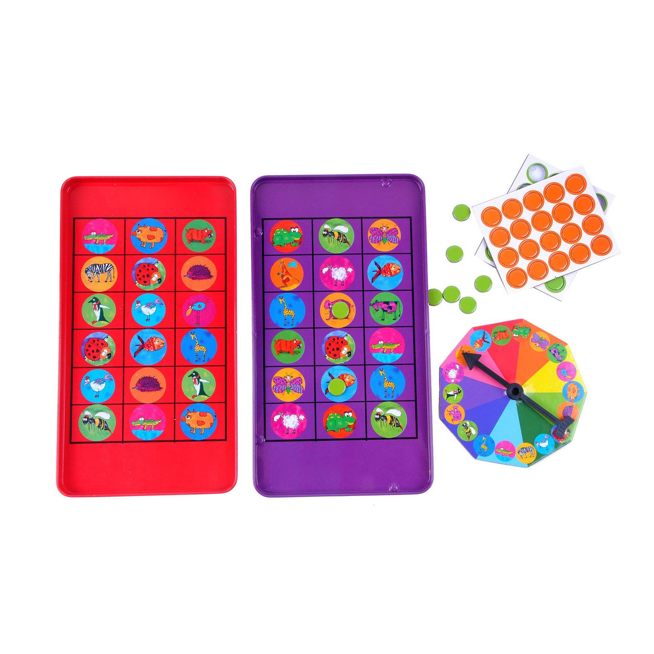 The Purple Cow - Magnetic Travel Game - Bingo