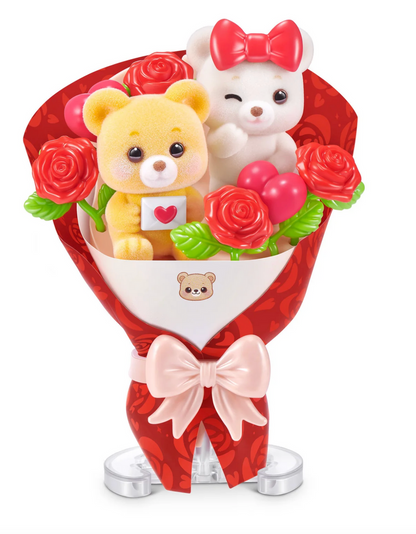 ZURU Mini Brands Create Kawaii Bouquet Series 1 surprise capsule with miniature animal bouquet pieces