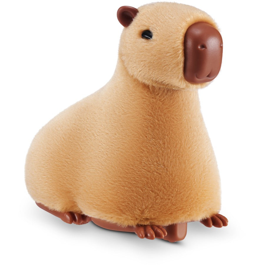 ZURU Pets Alive Mama Capybara and Baby Surprise interactive walking toy with bathtub, baby capybaras and magic magnet duck